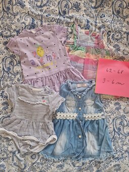 Balík oblečení pro holčičku do 1 roku - 12