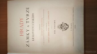 Hrady, zámky a tvrze české, díl.II, orig.vyd. roku 1883, - 12