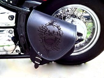 Brašny Harley Davidson Softail,Yamaha Dragstar,bober,stavby. - 12