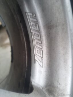 ALU kola Zender 15" 4x100 ET 35 s pneu 195/55/15 - 12