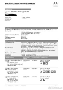 CX-5 2018, 2.0 118kW, AWD, Automat, Attraction, Navi,SERVIS - 12