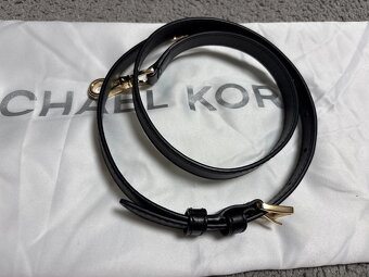 Michael Kors Sienna Černá kožená kabelka - 12