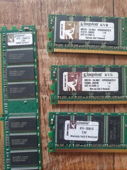 PC RAM 512MB 1GB 2GB 4GB různé typy - 12
