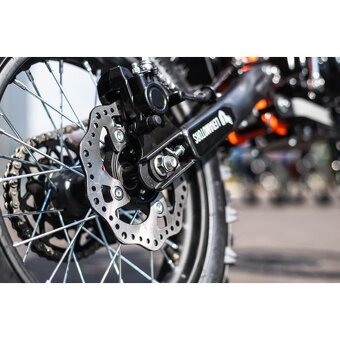 Pitbike Leramotors Shark 125ccm, el. start, zeleny - 12