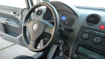 VW CADDY 2.0i benz + CNG, orig. tovární výroba - 12