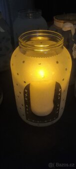 Pískováné svícny - 12