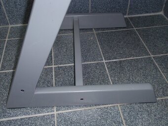 TOP MASIVNÍ DŘEVĚNÁ ROSTOUCÍ ŽIDLE STOKKE TRIPP TRAPP ŠEDÁ - 12