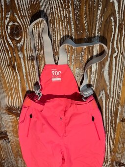 Dívčí lyžařské kalhoty zářivě růžové vel. 12-14 let - 12