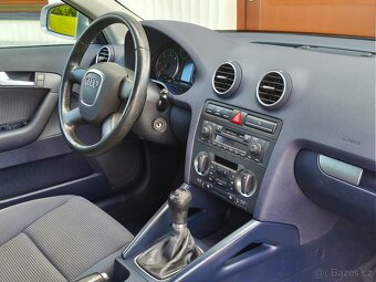 Audi A3 1.9TDI 77kw,198TKM,Sportback,Výhřevy,2xklíč,ALU R16 - 12