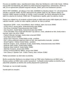 nové i použité PC hry v top stavu + AKCE hry ZDARMA - 12