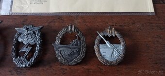 Německo bojové, válečné odznaky. - 12