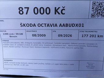 Škoda Octavia AABUDX01 - 12