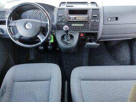 VOLKSWAGEN T5 CARAVELLE, 2.5 TDi, 9 MÍST, SERVISKA. - 12