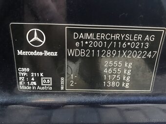 Prodám Mercedes E-320 4 matic elegance - 12