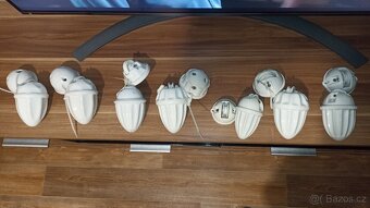 Stahovací lustr dle vlastního výběru stínítka i keramiky - 12