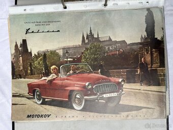 Škoda originální prodejní letáky 1940-1999 - 12