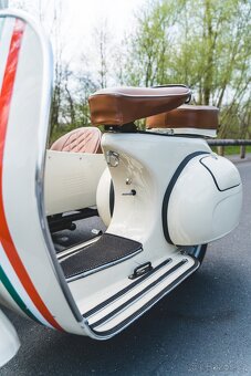 Motorka Piaggio Vespa 150CC (1974) ITALY SIDECAR - 12