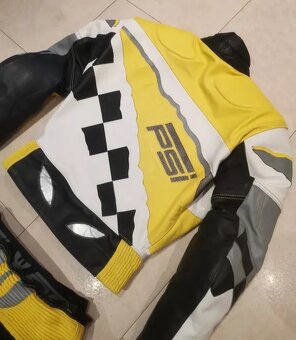 PSí Hubík-Dámská kožená moto kombinéza, dvoudílná - 12