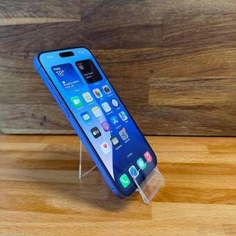 iPhone 16 Plus 128GB,modrý, 100% baterie, eSIM (rok záruka) - 12