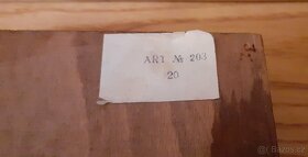 retro dřevěná krabička na cigarety - 12