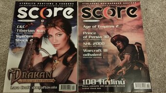 Score herní časopis magazín sbírka 1-134, 200, 300, Retro - 12