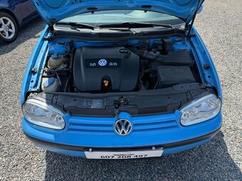 VW Golf IV 1.6i 74kw 5ti dver NOVA STK-DÁLNIČNÍ ZNÁMKA - 12