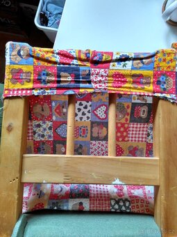 dětská dřevěná židle, stolička - 12