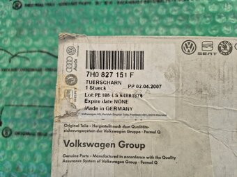 levý horní pant zadních křídlových dveří VW Transporter T5 , - 12