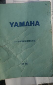 Yamaha XJ 650 - rozebraná - 12