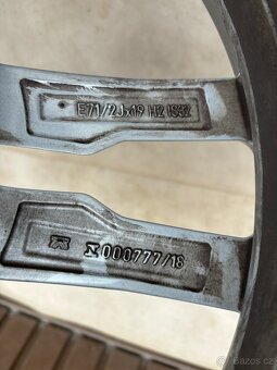 Orig sada r19 bmw X3 X4 698m 245/50/19 - 12