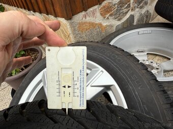 Alu kola Audi A6 5x112 18” 225/55/18 - zimní gumy z r. 2024 - 12