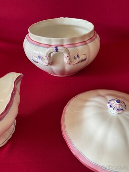 mísa stará porcelánová mísa omáčník staré nádobí porcelán - 12