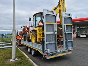 Přívěs na přepravu CAC Bobcat takeuchi Kubota jcb - 12