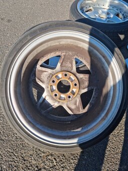 King K7000 dobové Alu kola 8.5Jx17 Et 13 5x120 BMW - 12