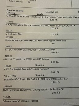Pocitac,monitor,reproduktory,klavesnice,stul - 12
