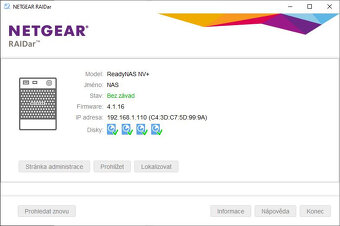 Prodám Netgear ReadyNAS RND4000 - 12