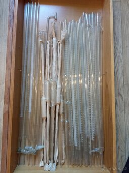 Velká sada laboratorního skla - 12