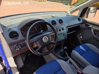 Caddy 1.9TDI 77kW,bez DPF a koroze,tažné,klima - 12
