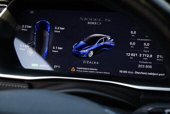 Tesla Model S 100 D, Free Supercharger, EAP, MC2 čip ,Vzduch - 12