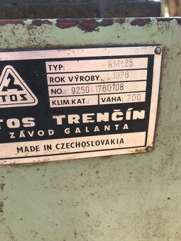 Prodám následující stroje - 12