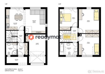 Prodej novostavby rodinného domu na klíč 4+kk, Lužice - 12
