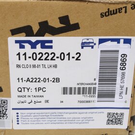 Renault Clio 2, 1,5 dci  - Náhradní díly - 12