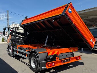 VOLVO FL280 SKLÁPĚČ TŘÍSTRANNÝ HYDRAULICKÁ RUKA HIAB - 12
