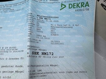 Vivaro 9mist, 2015, 92kW, Naj. 260 tkm, serviska - 12