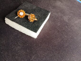 Náušnice zlaté - 12