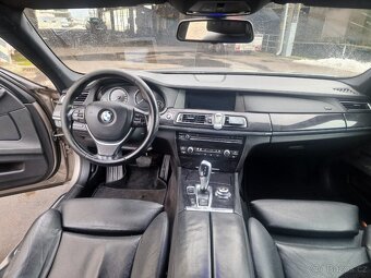 BMW 740d f01 rok 2010 velká výbava najeto 420tkm , STK - 12