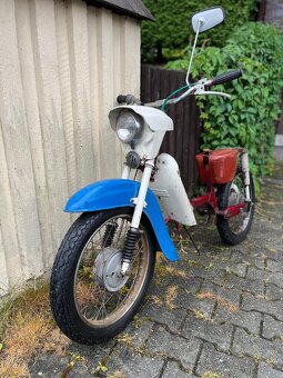 Jawa 20 pionýr - zajímavý kousek, staré tp - 12