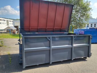 Kontejner Avia 10 m3, heverovaná střecha ihned - 12