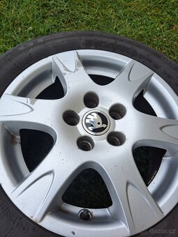 Alu kola 5x100, r14, škoda fabia - 12