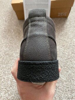 Nové pánské zimní kožené boty Baťa s kožichem - č. 42 - 12